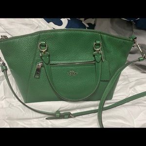 Michael Kors green purse